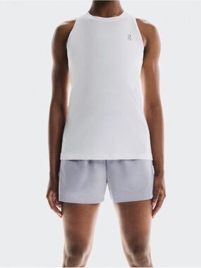 NWT On Running lilac/gray Core 3” running shorts!
